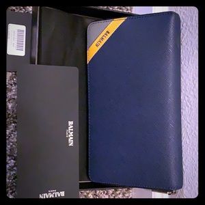 Balmain Safiyan Leather Wallet